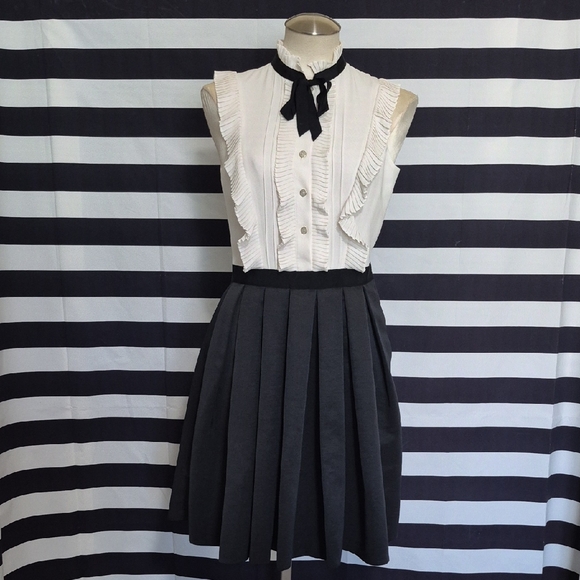 Ted Baker Kimika Dress Ted Baker Dresses Ted Baker Kimika Black And White Tuxedo Dress Poshmark